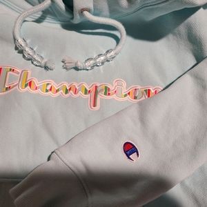 Reverse Weave Champion Hoodie Women's Small